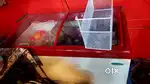 Deep fridge sliding double door 5 feet