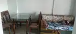 Four seater dining table 1 year old good condition bill also available