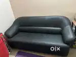 Almost New 5-Seater Leatherette Sofa Set (3+1+1) for Sale.