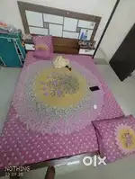 Bed With mattress and 2 pillows