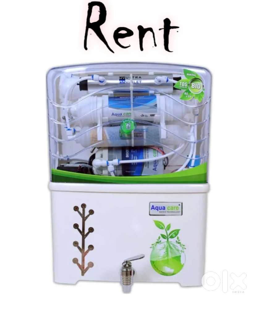 Water purifier available on rent