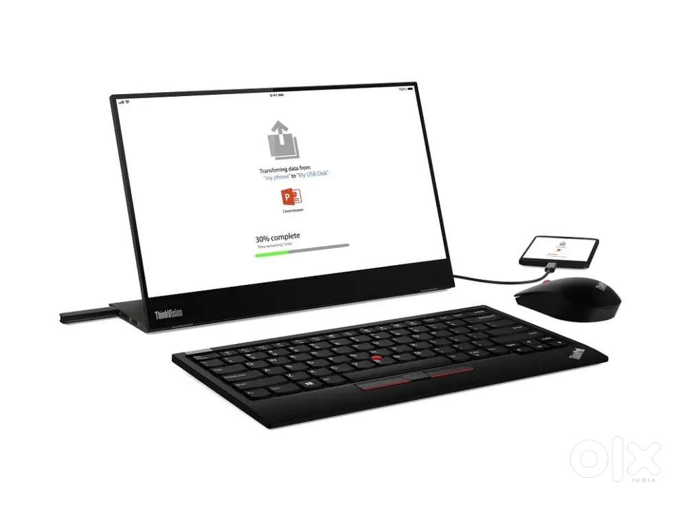OPEN BOX LENOVO THINKVISION M14T TOUCHSCREEN MONITOR