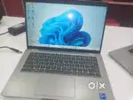 Modern Dell laptop running window 11 with intel core i7 vpro processor
