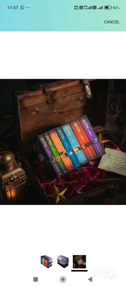 Harry Potter 7 book set box