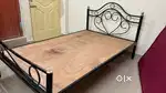 Queen size bed and cot