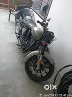 Condition no.1 Singel hand drive Army person Bike