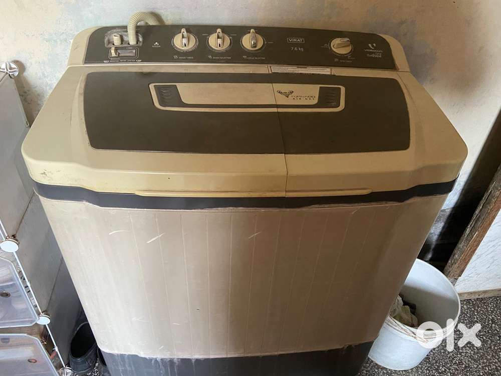 Videocon big 7.6 KG washing Machine  Good condition Semi automatic