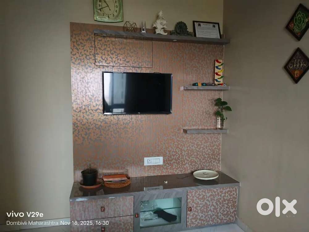 1bhk flot available for rent at Runwal garden manpada rod Dombivali E