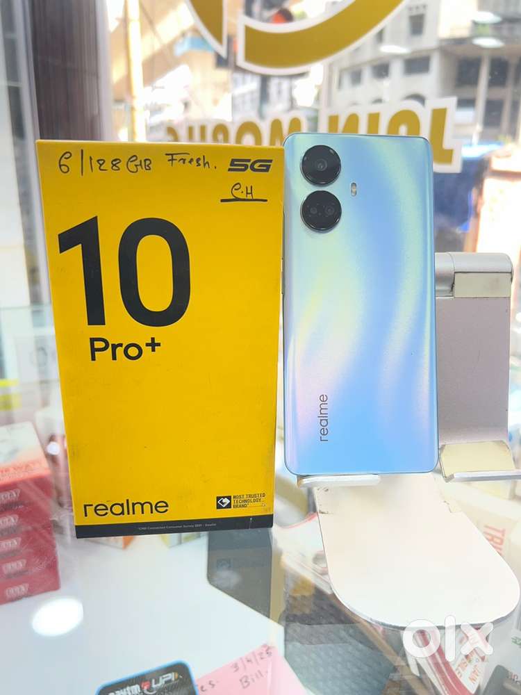 Realme 10 pro plus 5G 6/128 gb blue (jain mobile)