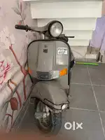 Chetak bajaj scooter in grey colour