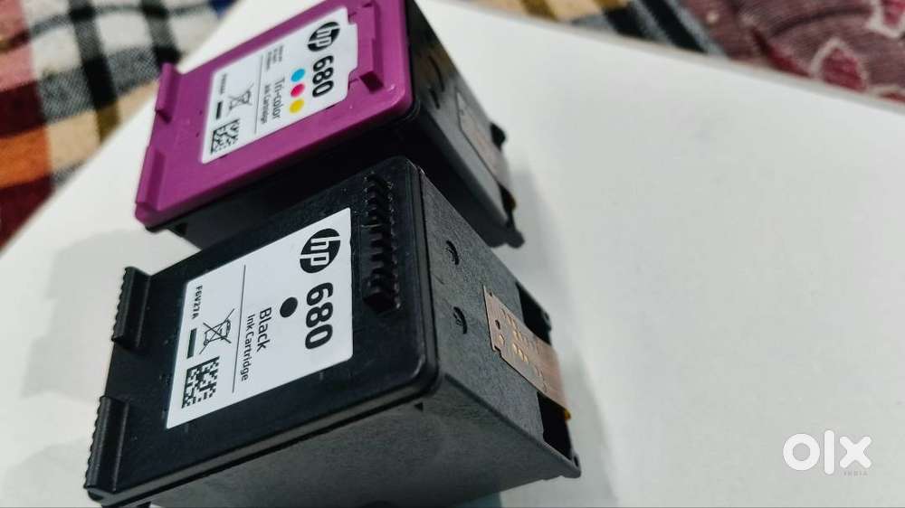 Hp 680 black and tri colour cartridge