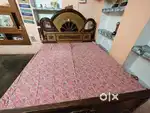 King Size Double Bed with Matress (Negotiable)
