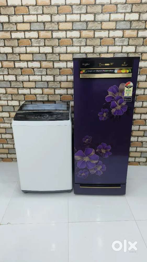 Combo washing machine and fridge at just 18999  in brand new condition