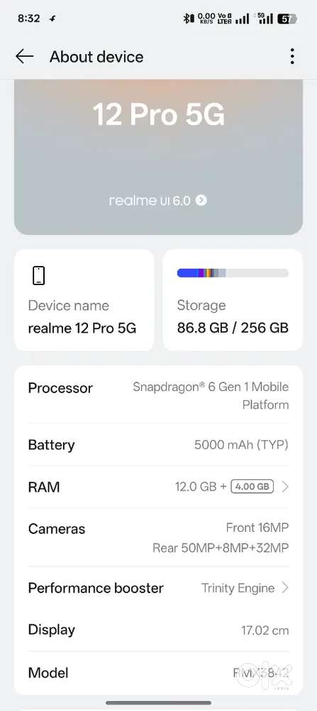 Realme12 pro 5g