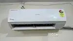 (2 years old) 1 TON SPLIT inverter AC + outdoor unit + 5m copper pipe