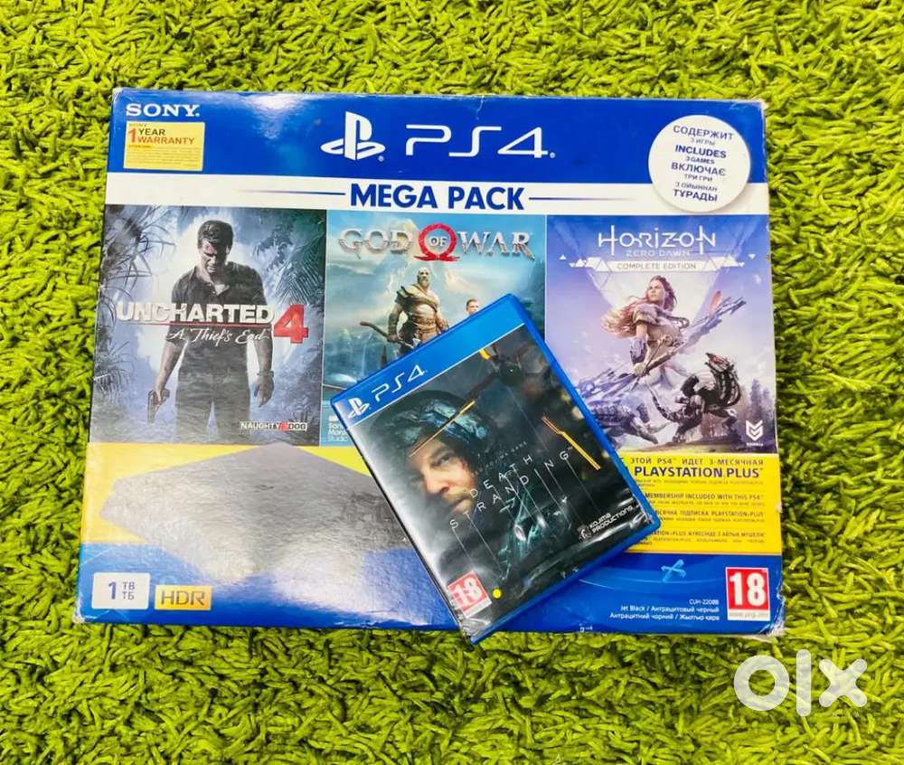 PS4 fat model with warranty