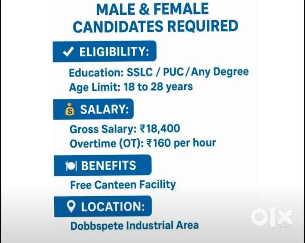 All Education Job SSLC ,ITI, DIPLOMA, BE