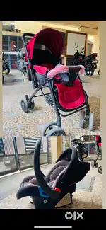 Want to sell baby stroller and car seater