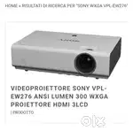 MOVIE PROJECTOR OF SONY VPL-EW276