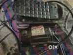 Sewing machine motor with power press pedal