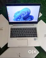 Hp EliteBook Metal Body i5 8th Generation Laptop Win11 Lic + Silver