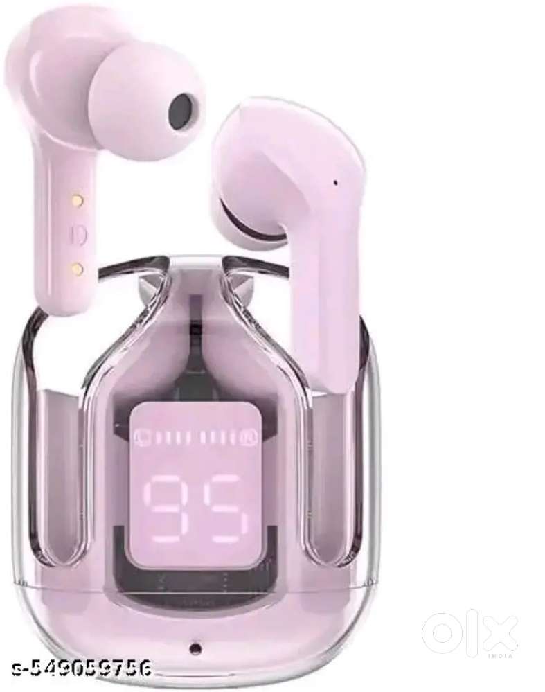 Led digital earpods, water resistant