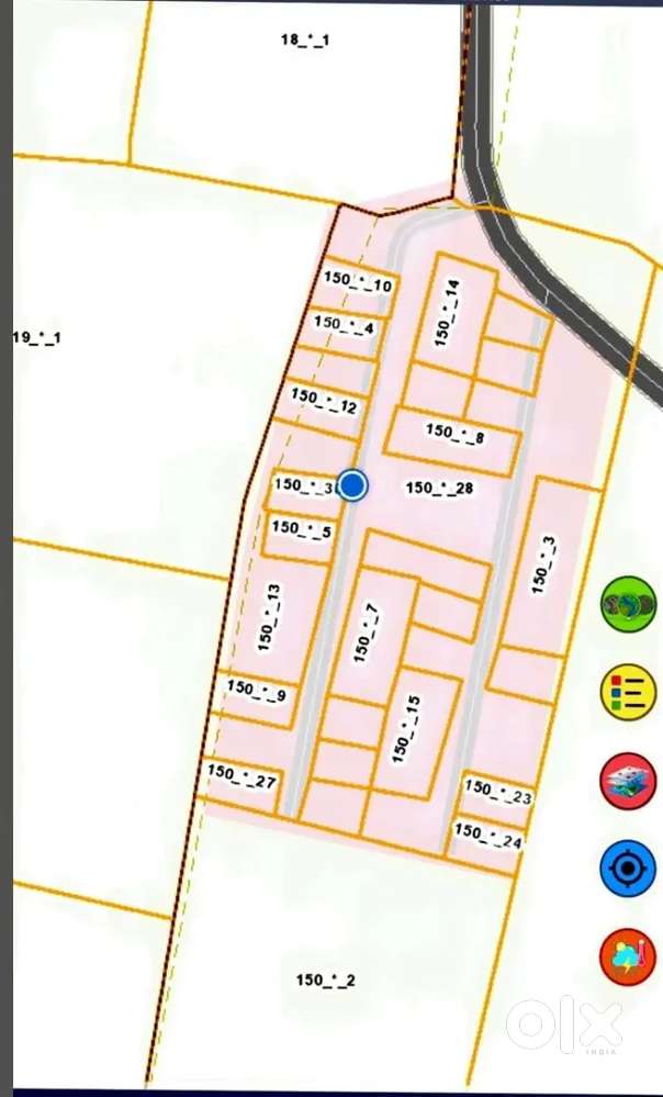 Individual Revenue plot near Whitefield road Muthkur