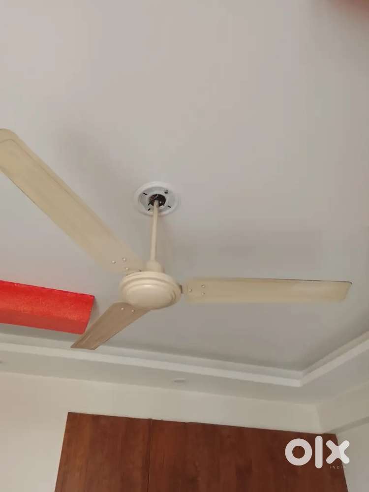 3 fans - 2 blue 1 yellow