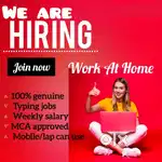 Work from home typing jobs available