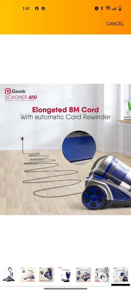 Vaccum cleaner from premium brand