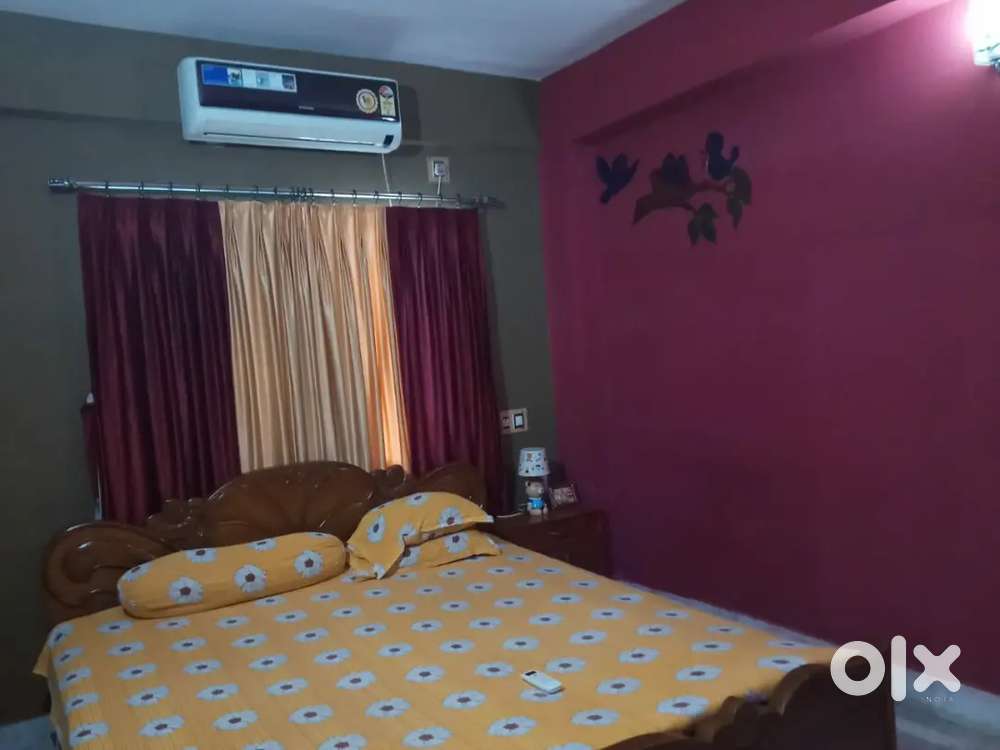 Fully furnished flat available in Rajarhat area, redy to move flat