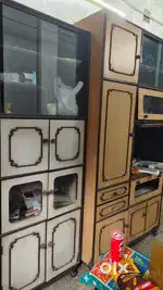 Showcase and almirah