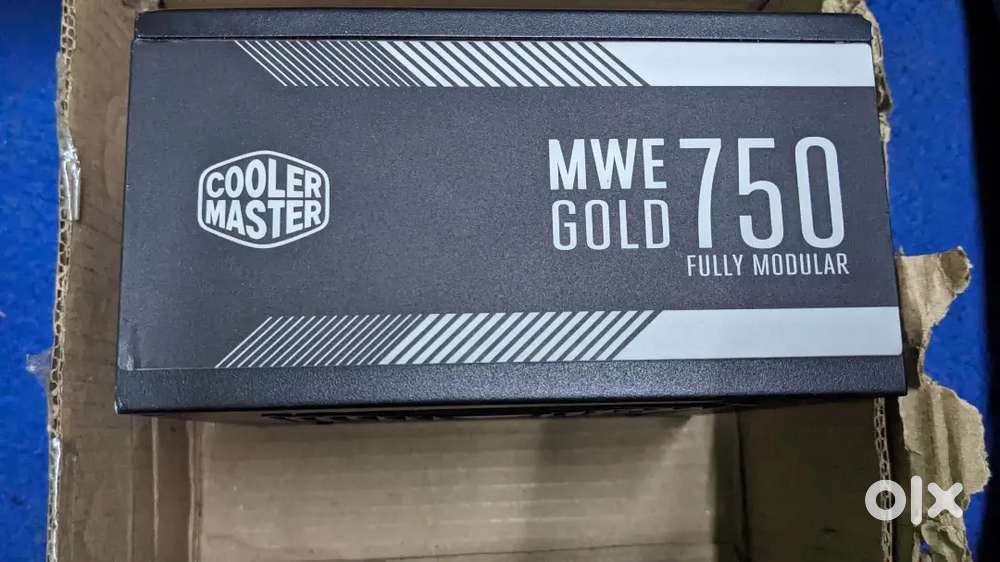 750w smps gold cooler master under warranty with bill or box