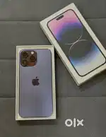 Iphone 14 Pro Max 128GB Purple Colour Battery 85%