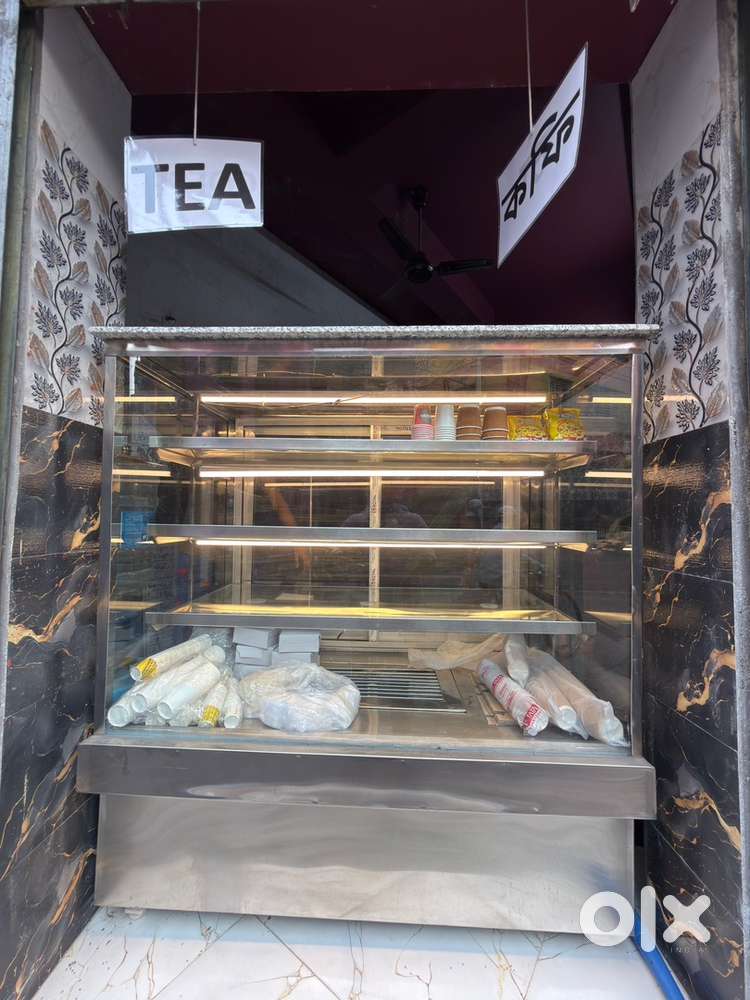 Food Showcase  Large  Steel  Heater