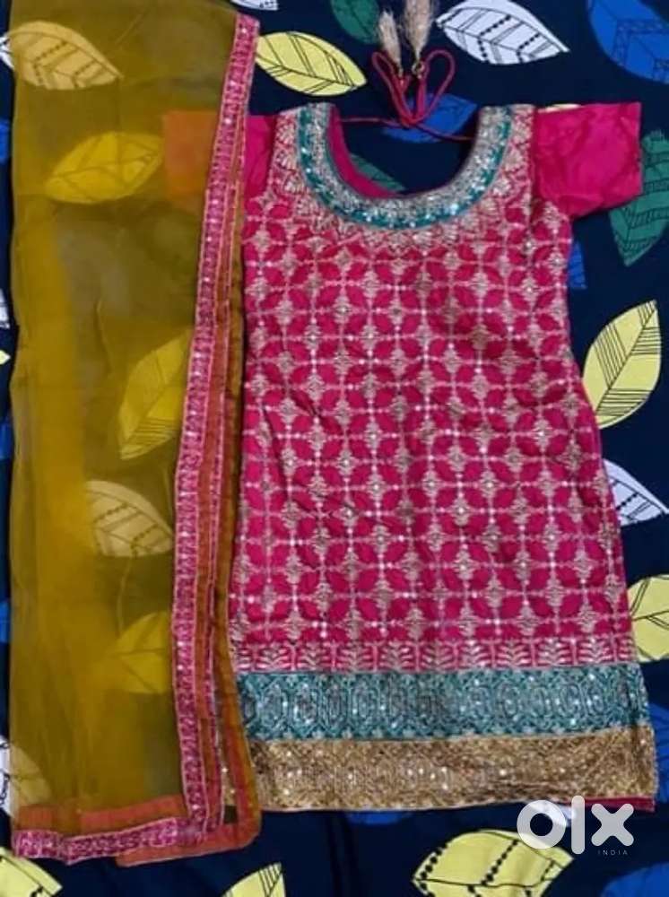 Sharara suit with dupatta