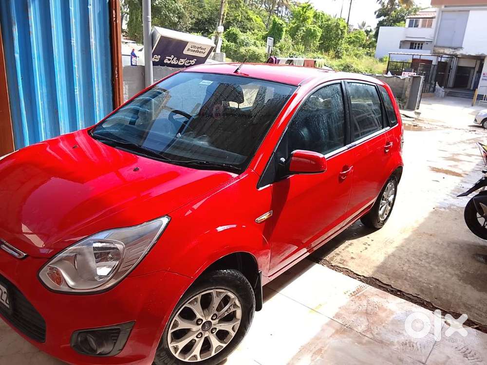 Ford Figo 2012 Titanium Diesel Model Red Colour