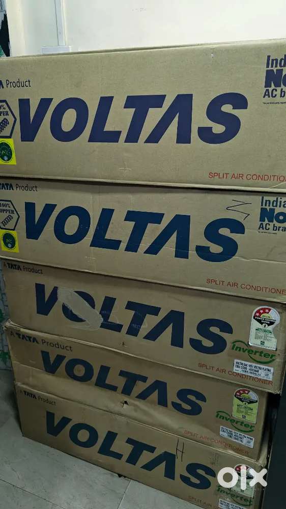 Voltas 1.5 ton brand new ac with a year warranty