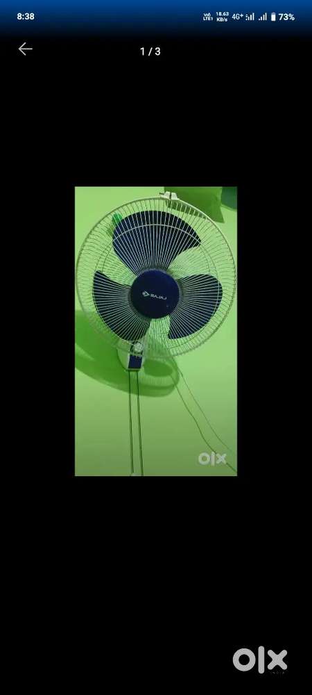 Bajaj neo spectrum wall fan