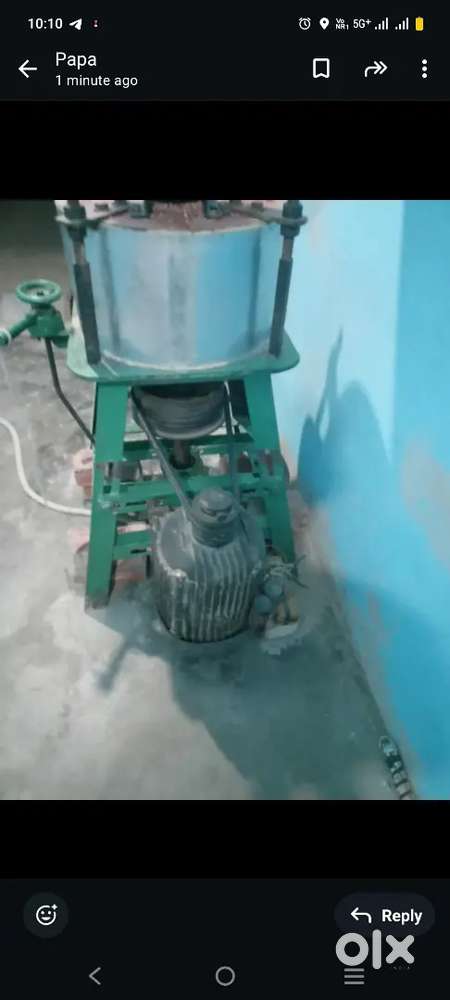 Atta chakki 4 th month old with balance scale