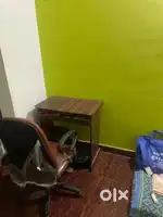 Computer table and chair