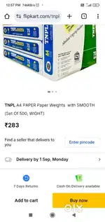 TNPL A4 Sheet bundle for sale