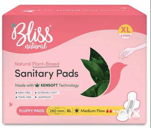 Sanitary Napkins - Bliss Nature Organic