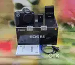 Canon EOS R5 Mirrorless Camera Body – 45MP Full-Frame, 8K Video .