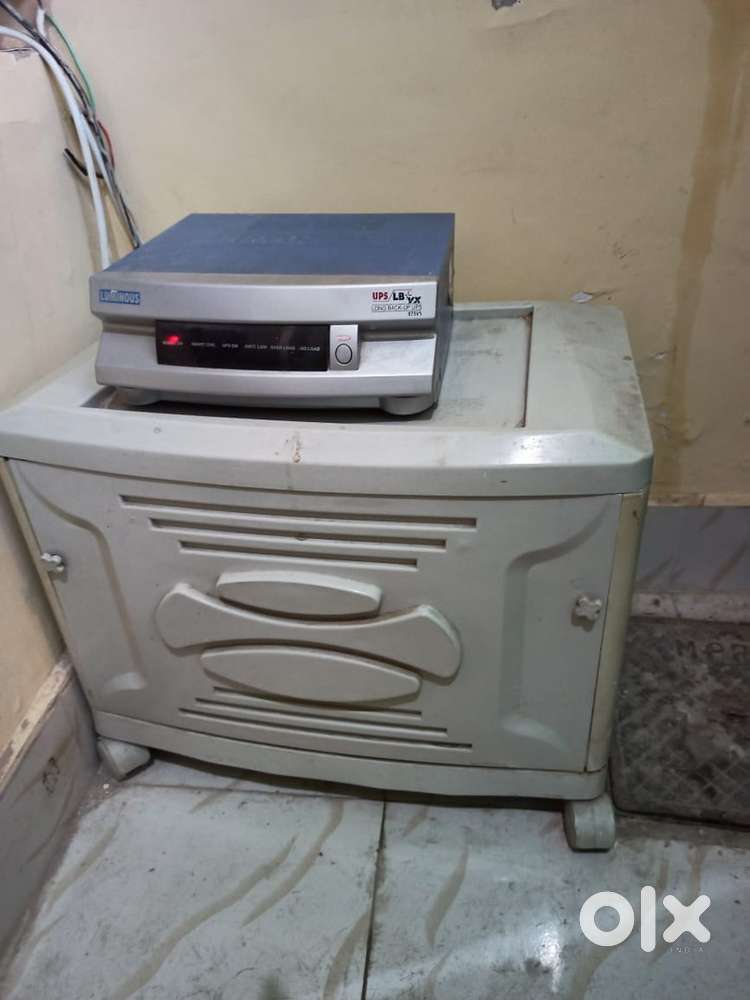 Luminous inverter with battery