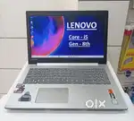 Lenovo Laptop Core i5 8th Gen Ram 8 GB with SSD