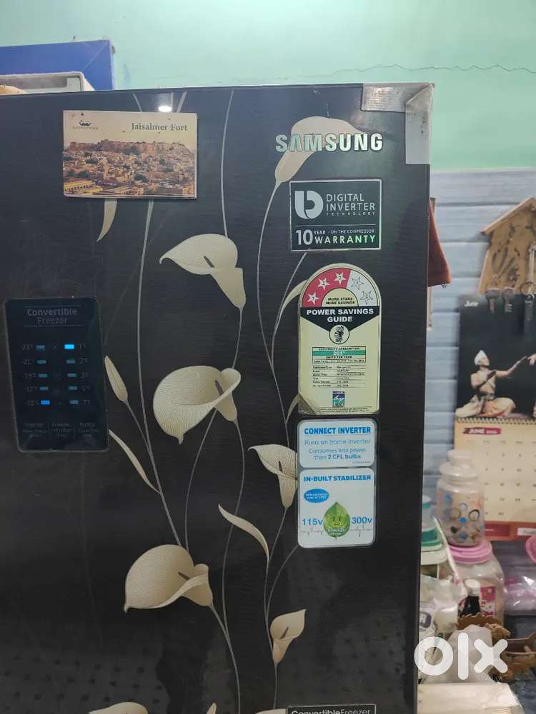 Running fridge