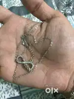 Giva silver Necklace(Infinity)