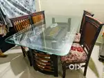 4 sitter Dining table, PURE TEAK WOOD, BRAND NEW CONDITION