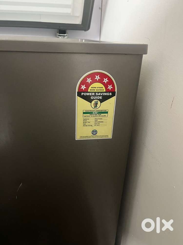 Haier 5 star 201 litres commercial fridge